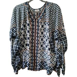 J.jill topper lightweight poncho‎ M/L